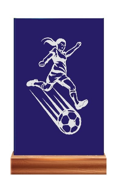 Plaketa PL 103 fotbal