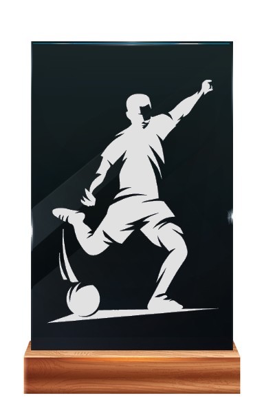 Plaketa PL 100 fotbal
